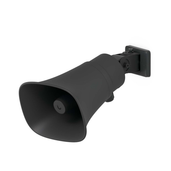 Difuzor tip goarnă AI PoE UniFi Ubiquiti pentru exterior 120 dB, UP-AI-Horn-Speaker-B